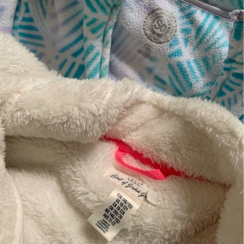 Girls ADIDAS LOT Hooded Sweatshirt/Zip Up Bundle•Size 10/12/14 - Picture 7 of 12